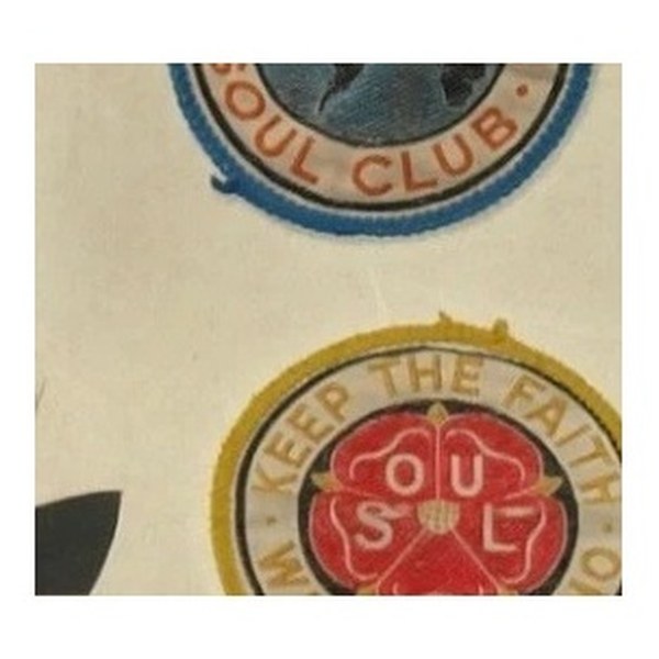 WIGAN CASINO KEEP THE FAITH badge
