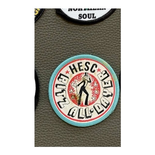 H.E.S.C. ALL-DAYER, BLUE VARIANT badge