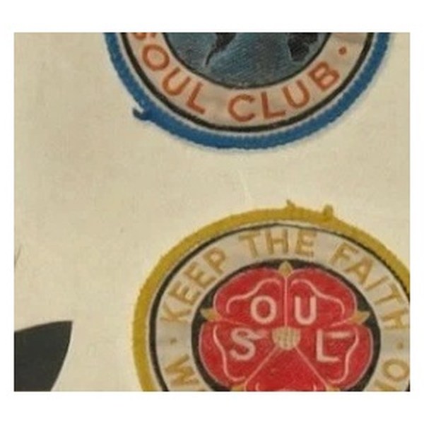WIGAN CASINO KEEP THE FAITH badge