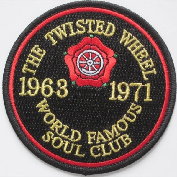 THE TWISTED WHEEL, WORLD FAMOUS SOUL CLUB badge