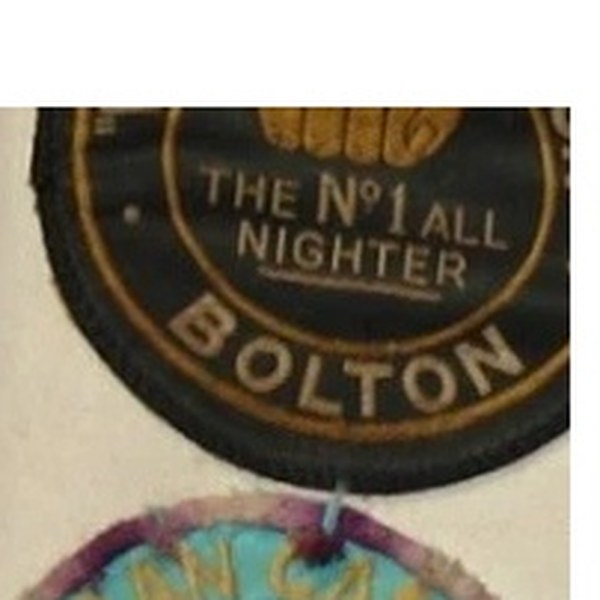 WIGAN CASINO NIGHT OWL ALL-NIGHTER badge